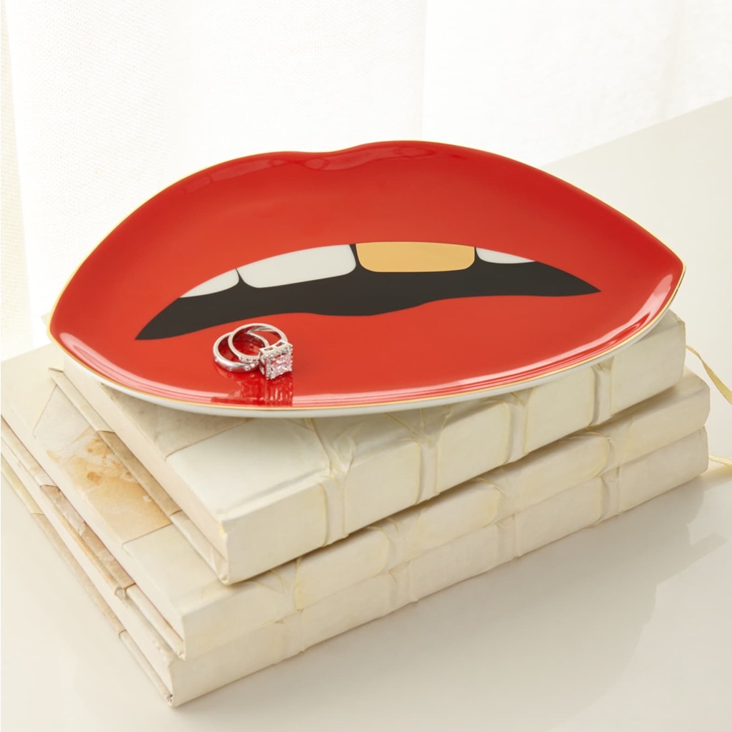 Jonathan Adler Lips Trinket Tray